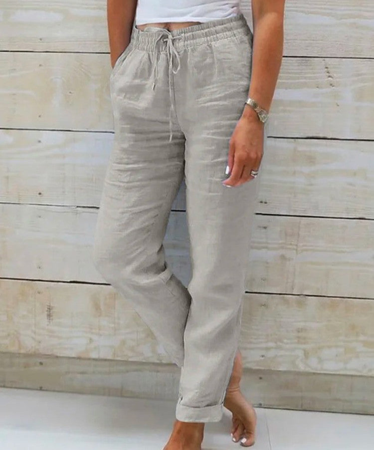 Solène | Pantalon fluide Coton & Lin