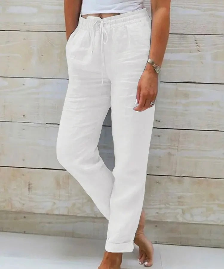 Solène | Pantalon fluide Coton & Lin