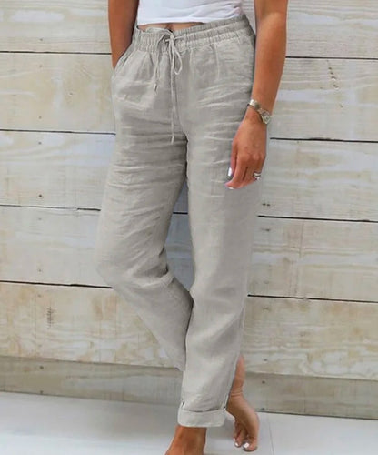Solène | Pantalon fluide Coton & Lin