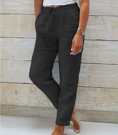 Solène | Pantalon fluide Coton & Lin