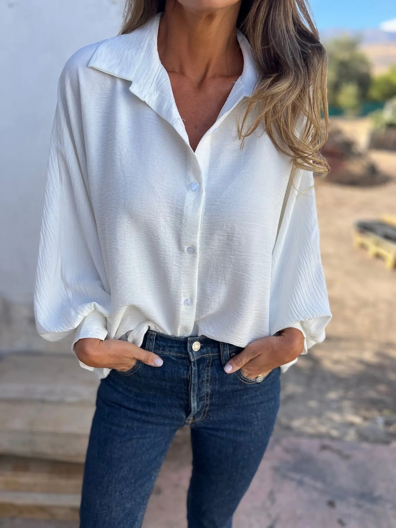 Chemise femme boutonnée