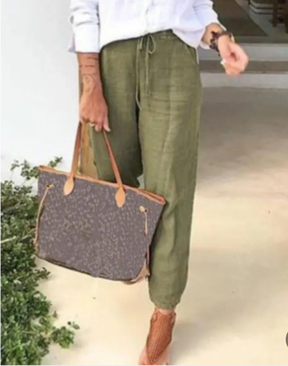Solène | Pantalon fluide Coton & Lin