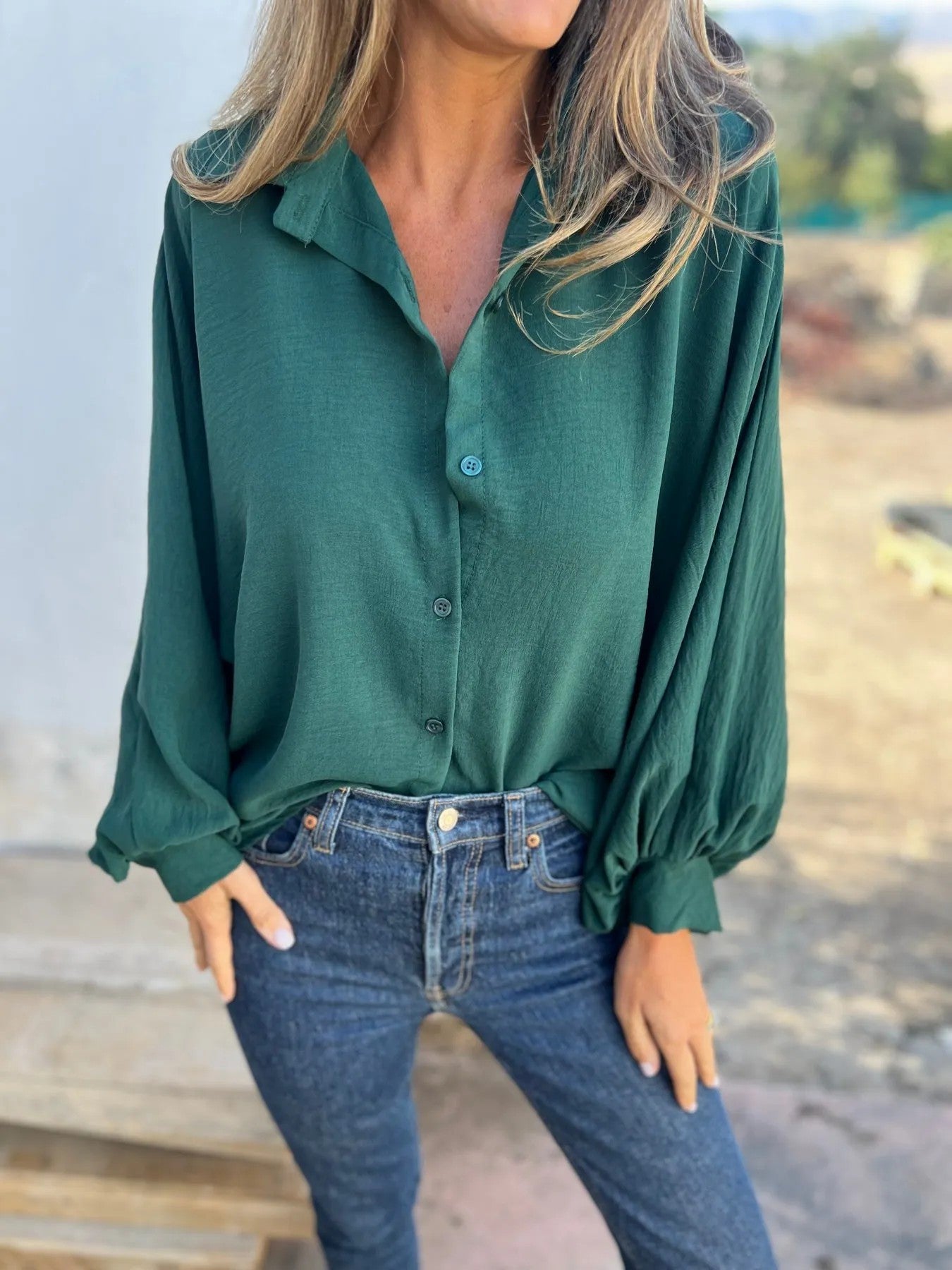 Chemise femme boutonnée