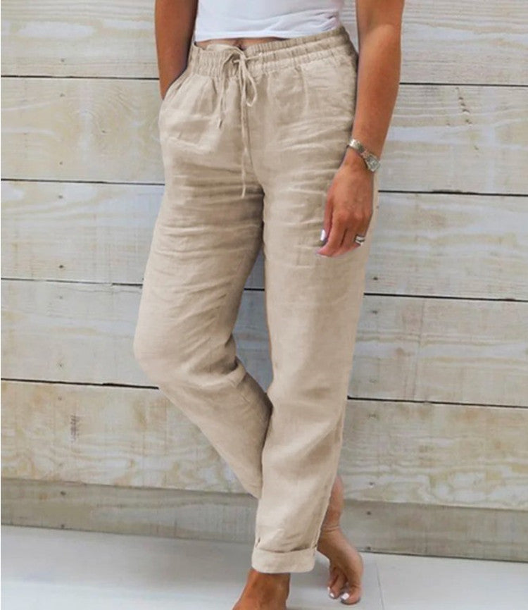 Solène | Pantalon fluide Coton & Lin