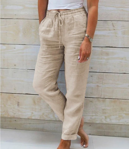Solène | Pantalon fluide Coton & Lin